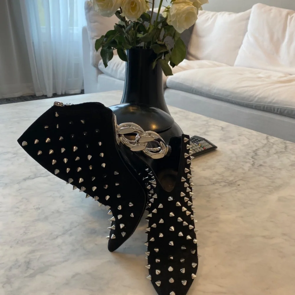 Balmain spike booties size 37